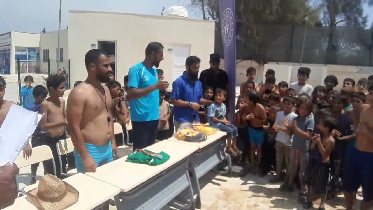 البطولة الأولى للسباحة الحرة في مدينة رأس العين بمشاركة 50 لاعباً من فئة الرجال والشباب والناشئين