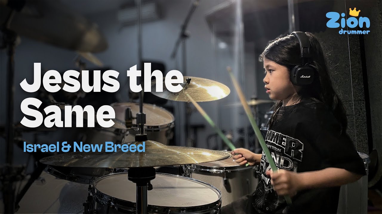 ISRAEL HOUGHTON & NEW BREAD  “ JESUS THE SAME “ ( Drum Covee Gospel - Zion Levcrown Kuway )