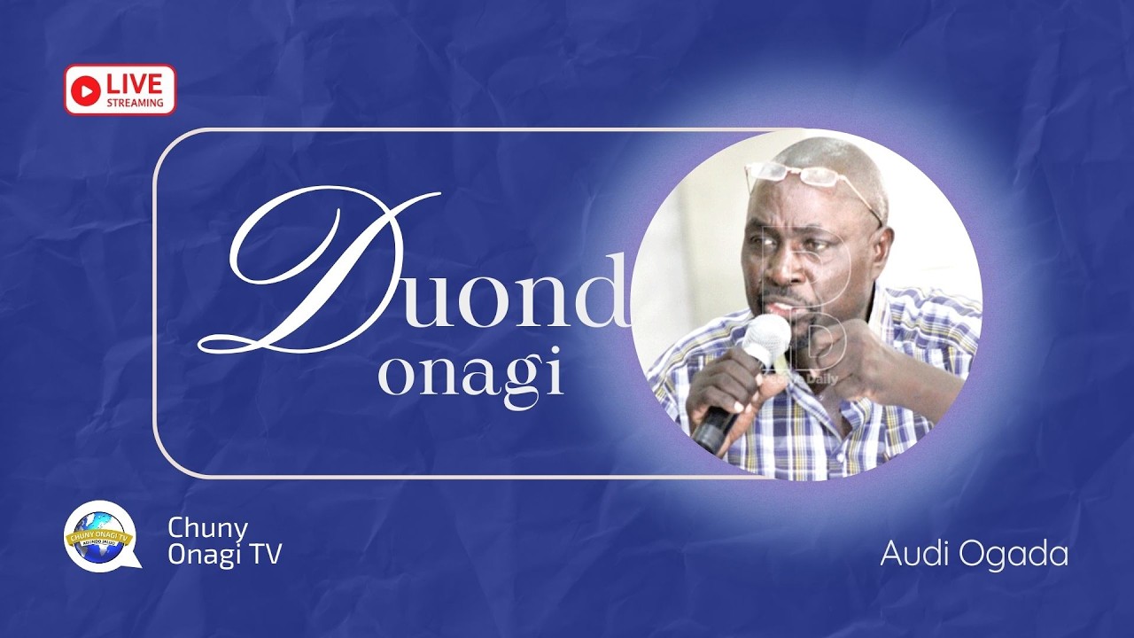Duond Onagi: Arita Kwe Ma Kisumu Gi Moluor Audi Ogada, Jakedne Ratich Oganda