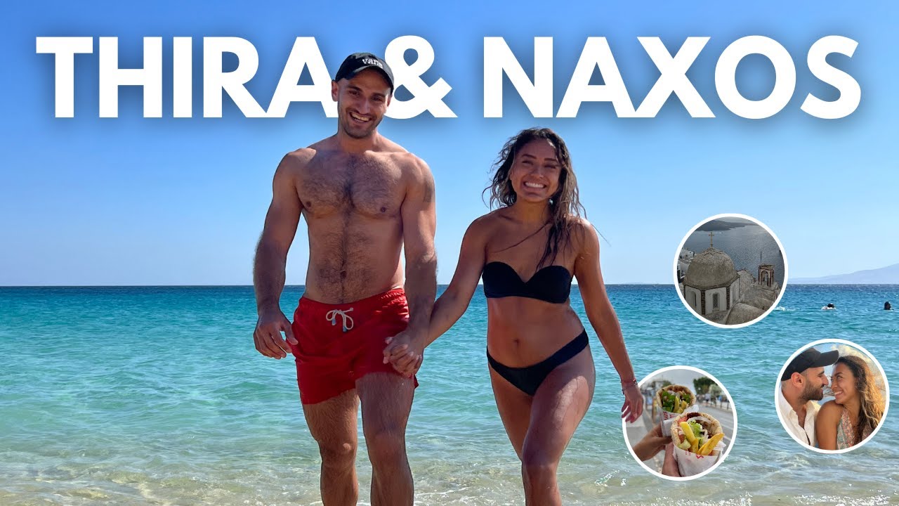 Santorini To Naxos By Ferry | Discovering Greek Islands | Thira & Naxos | Travel Vlog