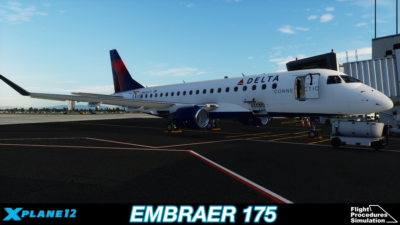 FPS EMBRAER 175 - COMPLETE  FLIGHT DEMONSTRATION