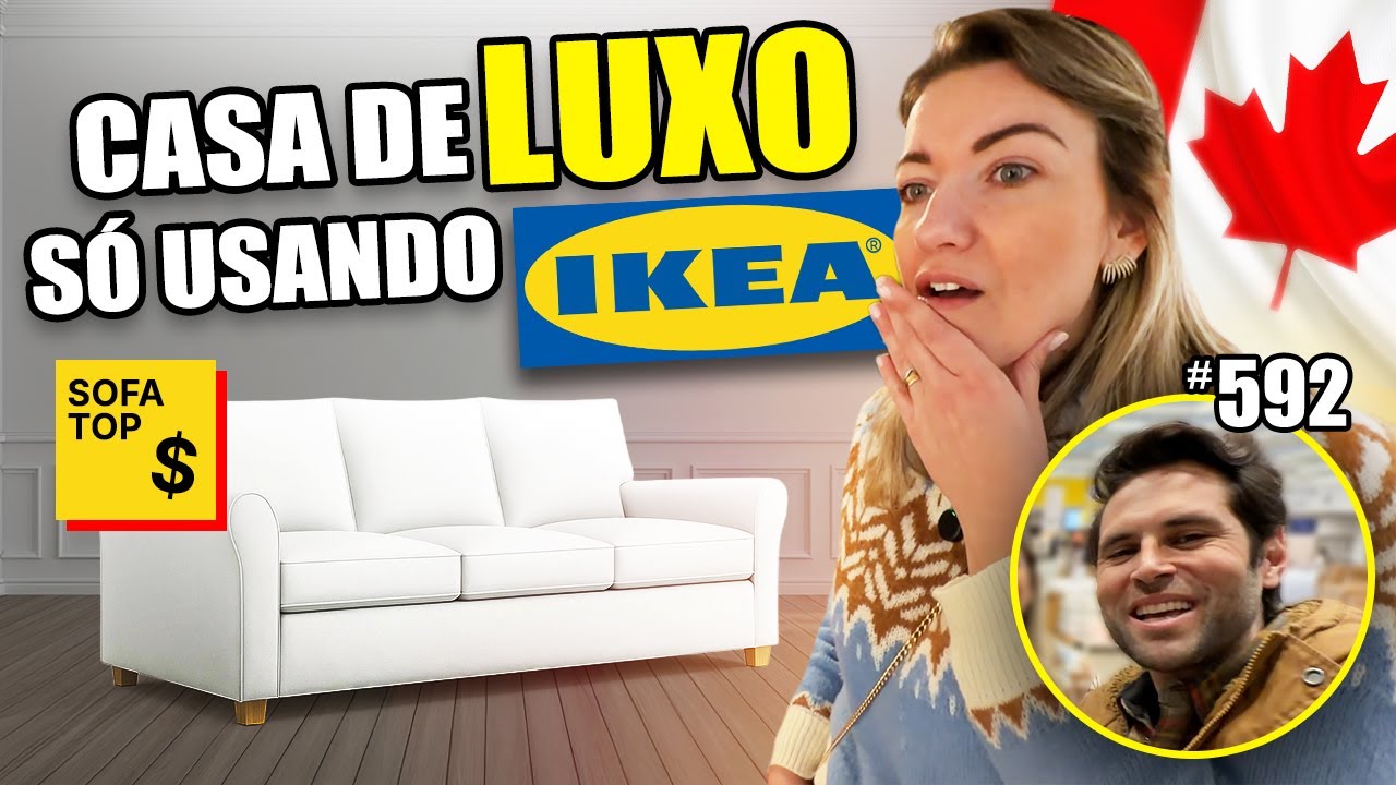 IKEA só vende MÓVEIS BARATOS e de PAPELÃO? Os móveis que você não sabia que eles vendiam... #592