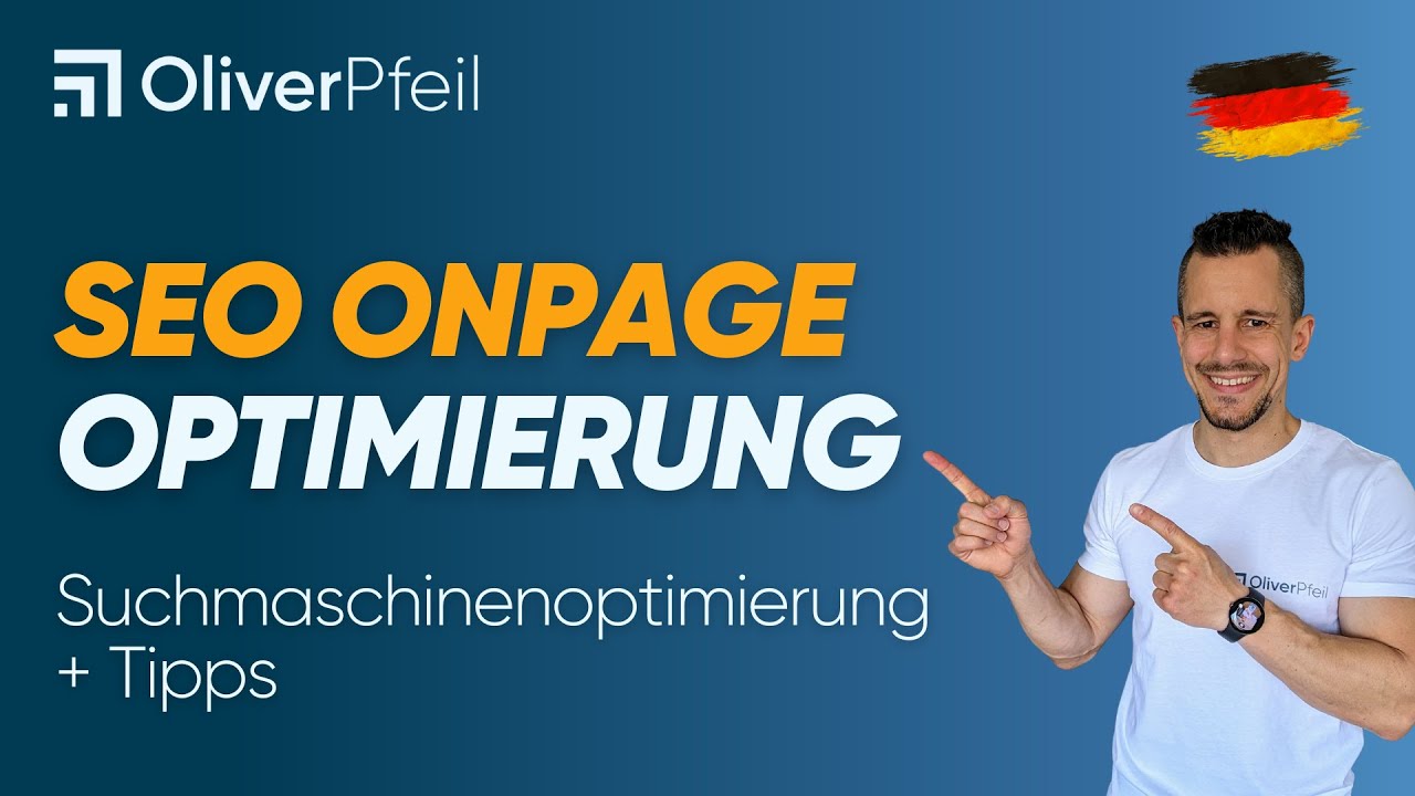 SEO OnPage Optimierung: Suchmaschinenoptimierung + Tipps 🇩🇪