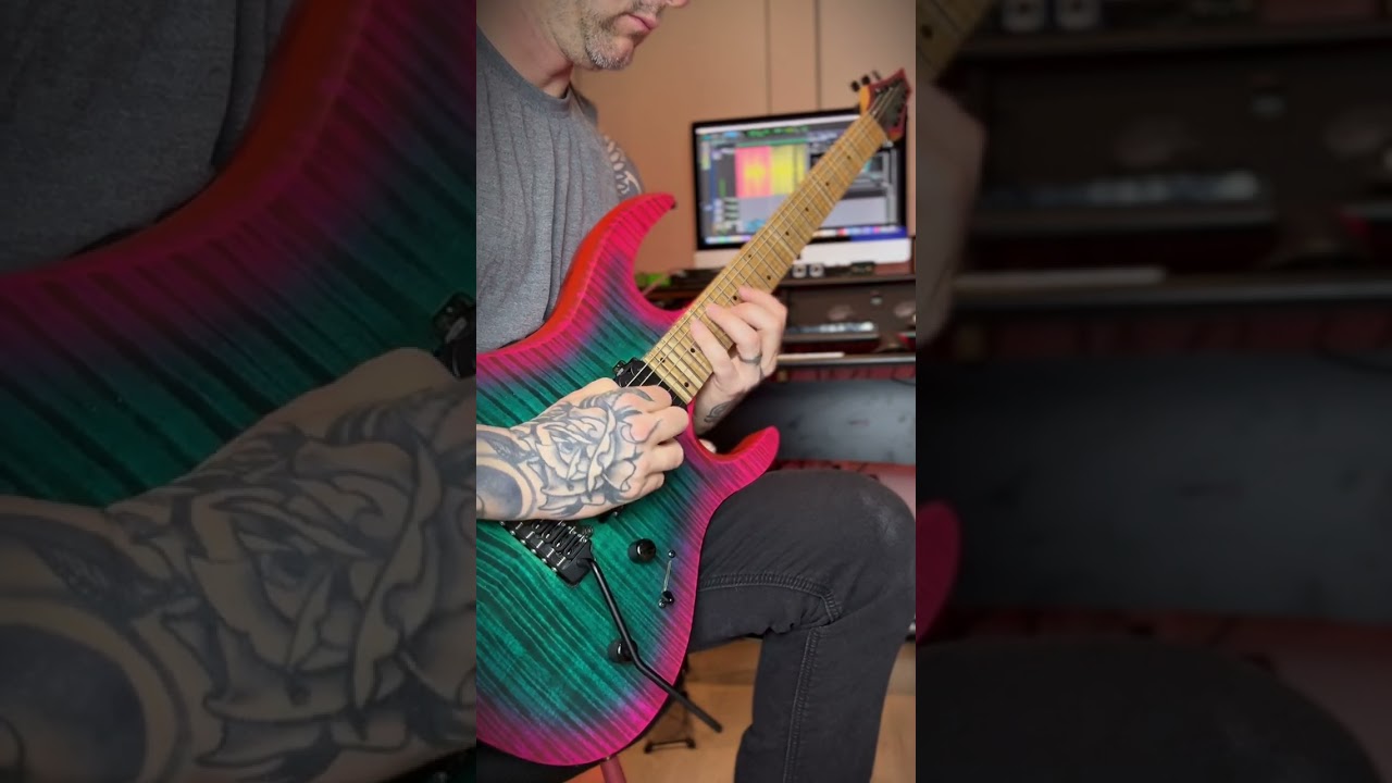 Lorna Shore - King OV Deception - Arpeggio Section #kieselguitars