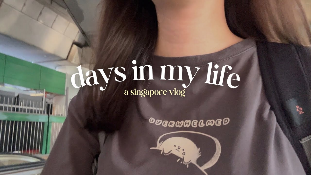 life in singapore | fullybooked cafe, movies, cutting my hair, gongyuan malatang | days in my life