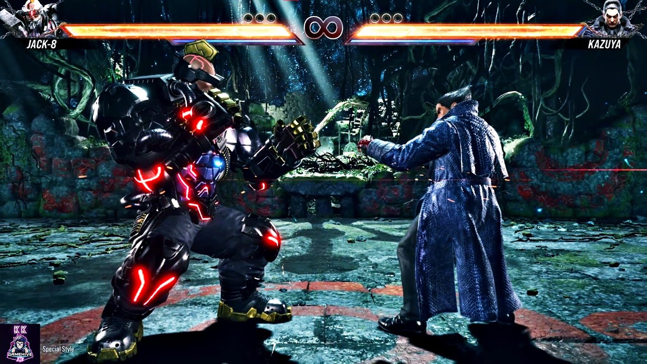 Tekken 8 | Jack-8 VS Kazuya | Powerhouse Clash