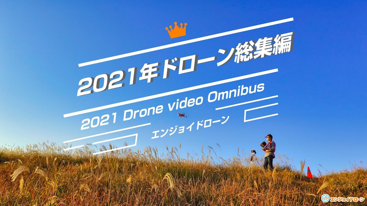 エンジョイドローン空撮　2021年 総集編ダイジェスト！(4K映像です)　　空撮ドローン：DJI社 Mavic2 Pro 及び DJI FPV