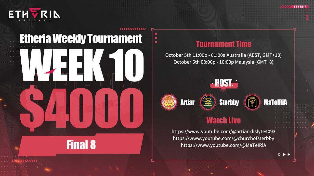 🔴$4000 Weekly Tournament!🔴TOP 8 and GRAND FINALS