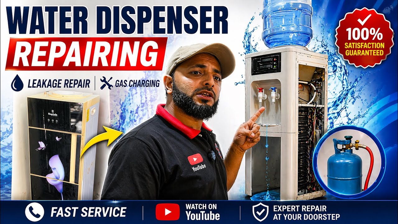 Water Dispenser Cooling Problem Solve | Full Repair Guide (Urdu/Hindi)