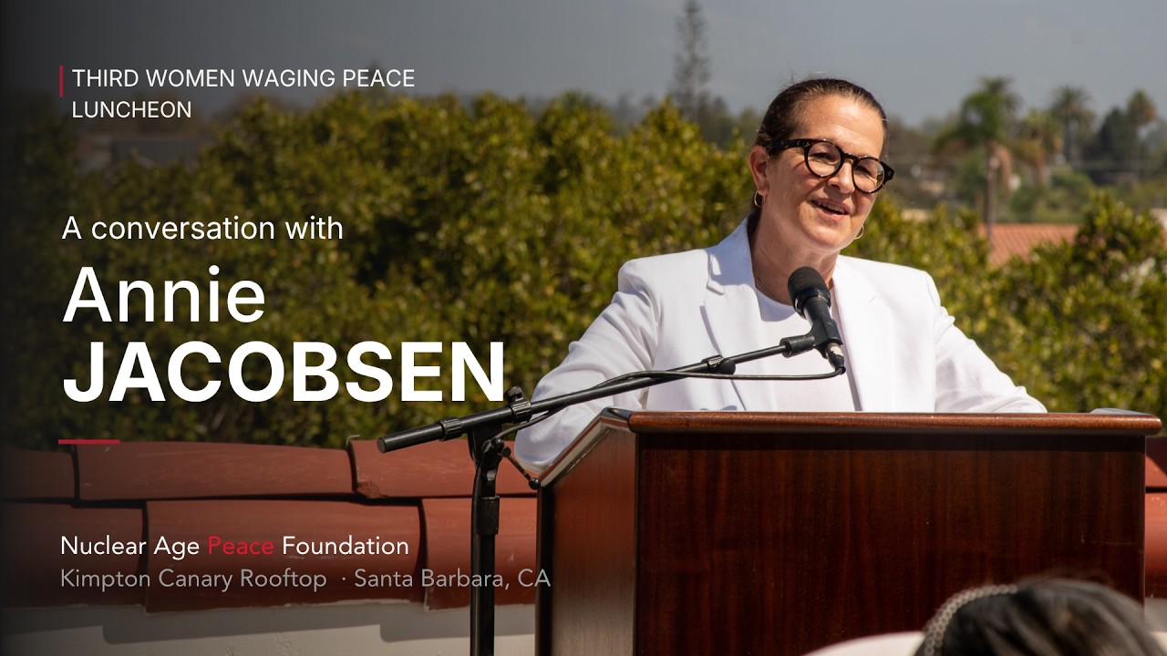 A Conversation with Annie Jacobsen | Women Waging Peace