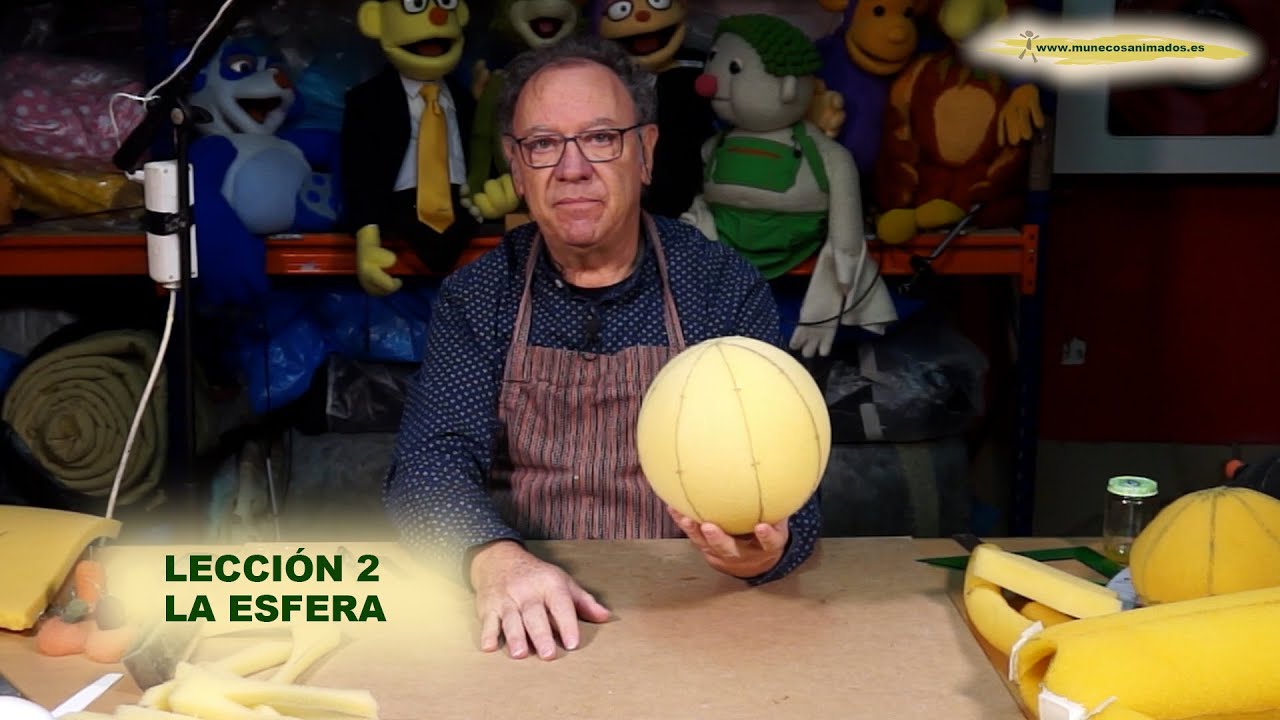 CURSO ONLINE MUÑECOS PARA TV Lección 2 LA ESFERA