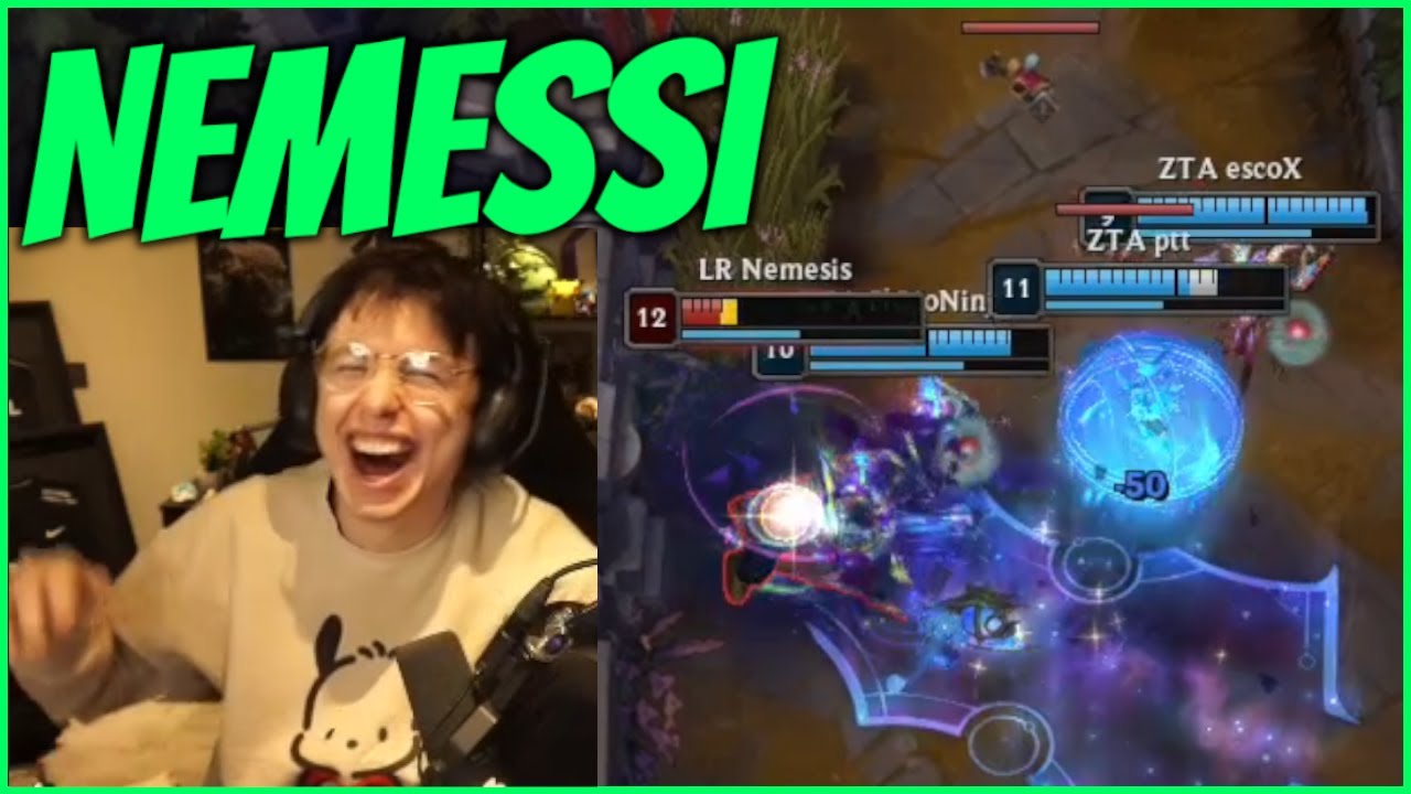Nemesis Channels His Inner Baus While Playing Sion Mid