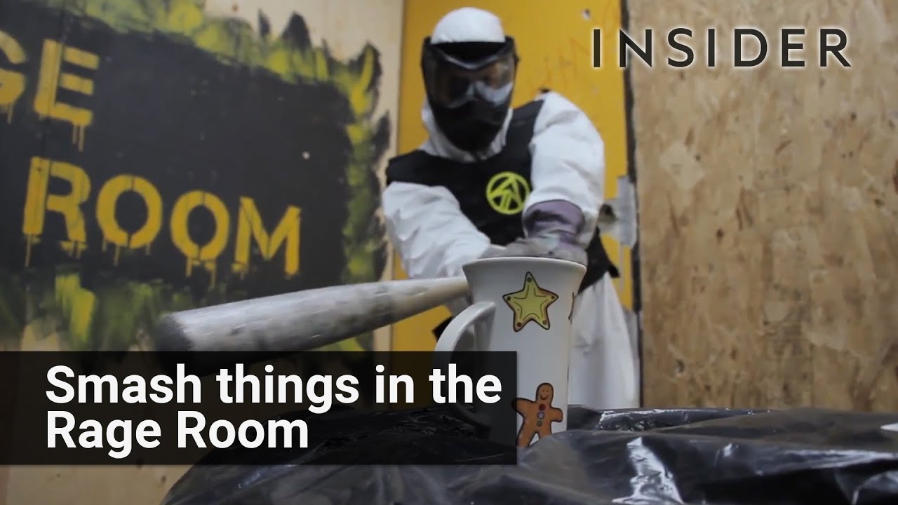 Smash stuff in the Rage Room