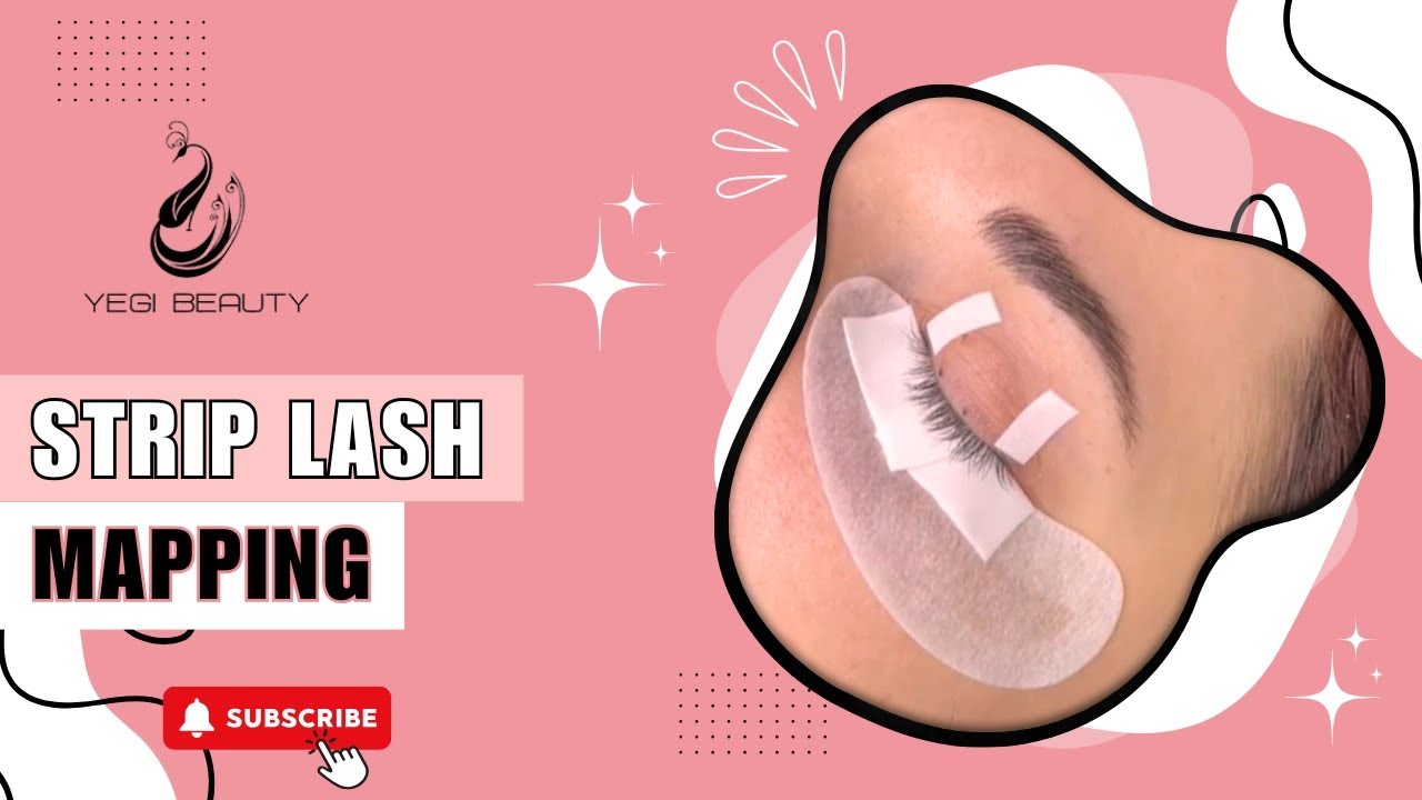 Effortless Hybrid Lash Design: Mastering Strip Lash Looks with Perfect Placement