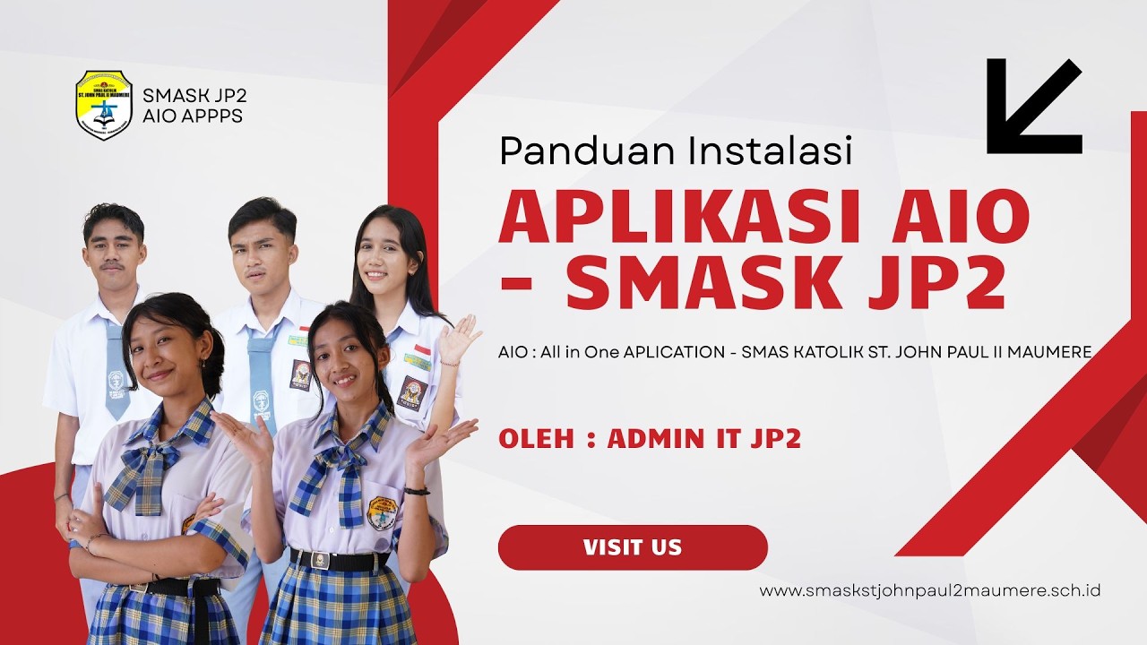 Modul  Website Sekolah - Dalam APLIKASI AIO JP2