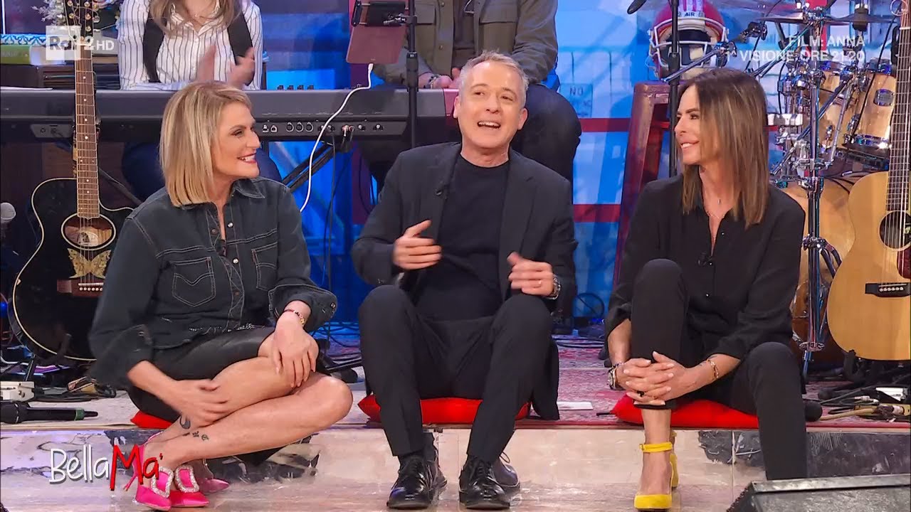 La complicità di Paola Perego e Simona Ventura - BellaMa' 16/02/2023