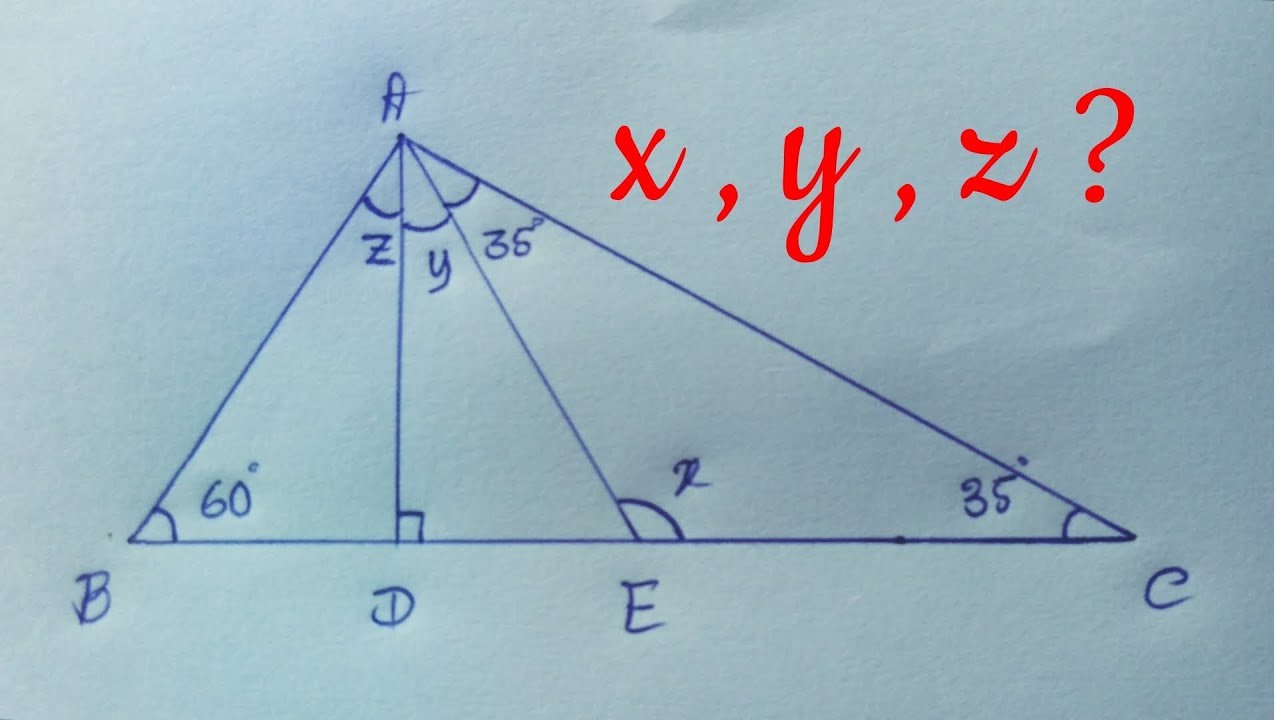 Khmer Math Test #42 របៀបគណនារង្វាស់ម៉ំក្នុងរបស់ត្រីកោណ | ធរណីមាត្រ | គណិតវិទ្យា