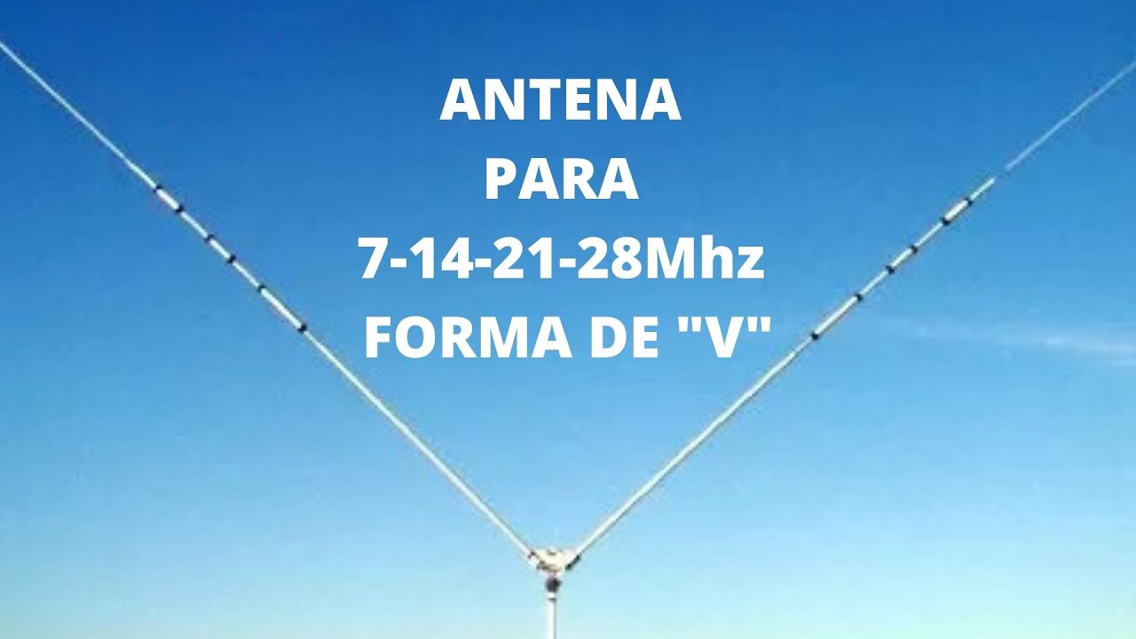 ANTENA QUADRIBANDA 10 15 20 40 METROS