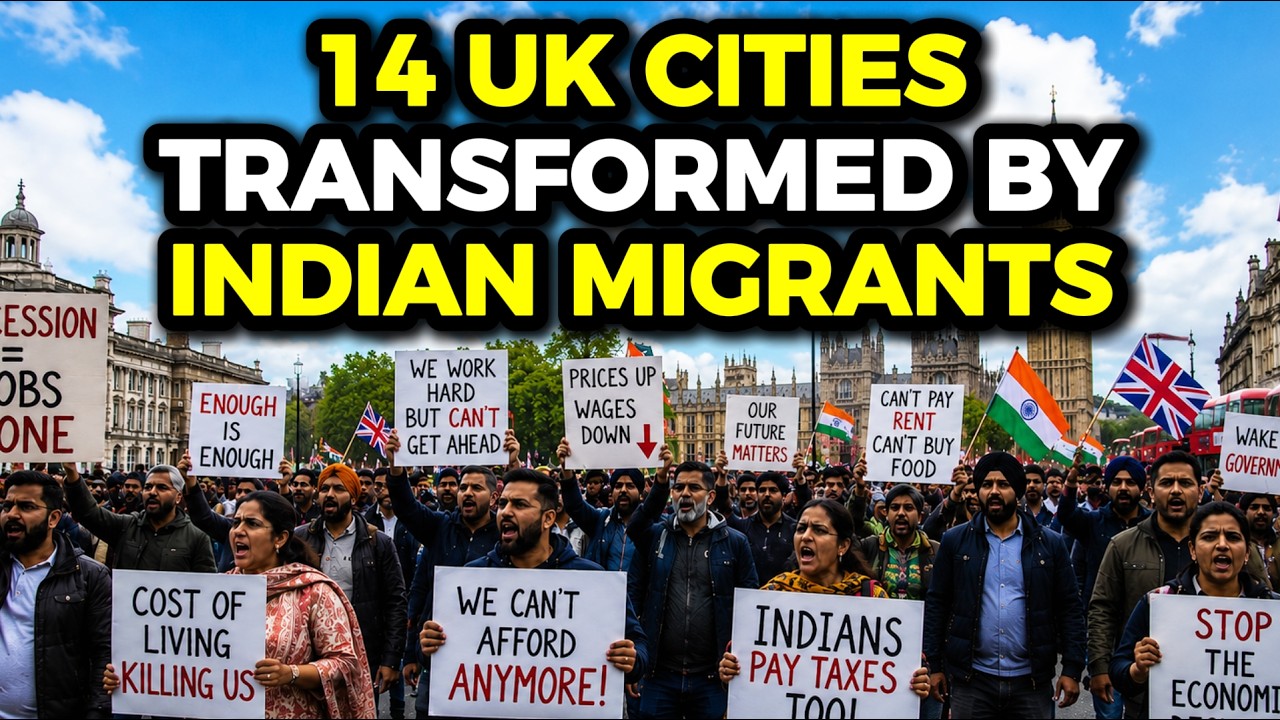 14 UK Cities TRANSFORMED By INDIAN Immigrants