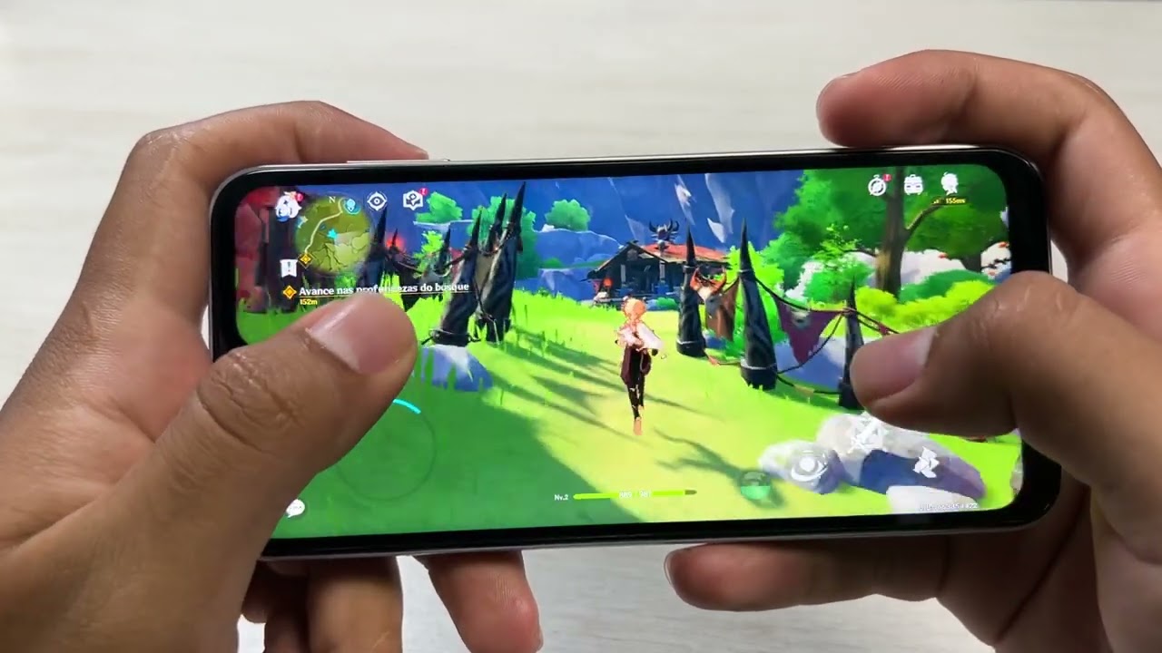 Galaxy A14 5G - Testando Genshin Impact | Exynos 1330 tela 90HZ
