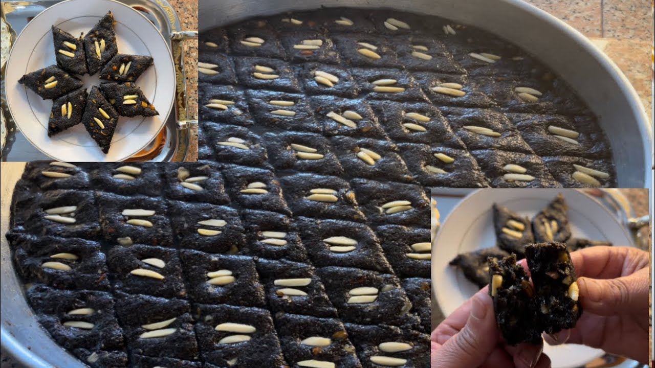 صينية القزحة ( حبة البركة )من التراث الشعبي الفلسطيني …