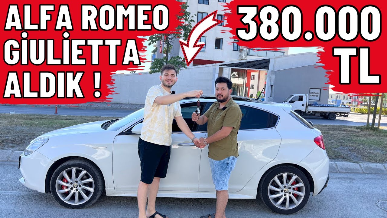 380.000 TL ALFA ROMEO GUİLİETTA ALDIK !