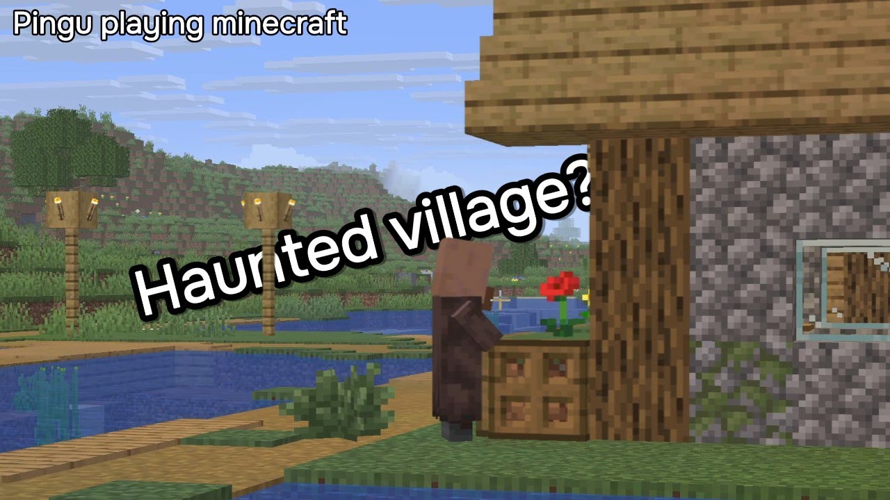 Пингу впервые за 5 лет играет в Minecraft...