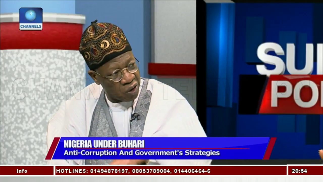 Our Fight Against Corruption Has Been Very Successful - Lai Mohammed