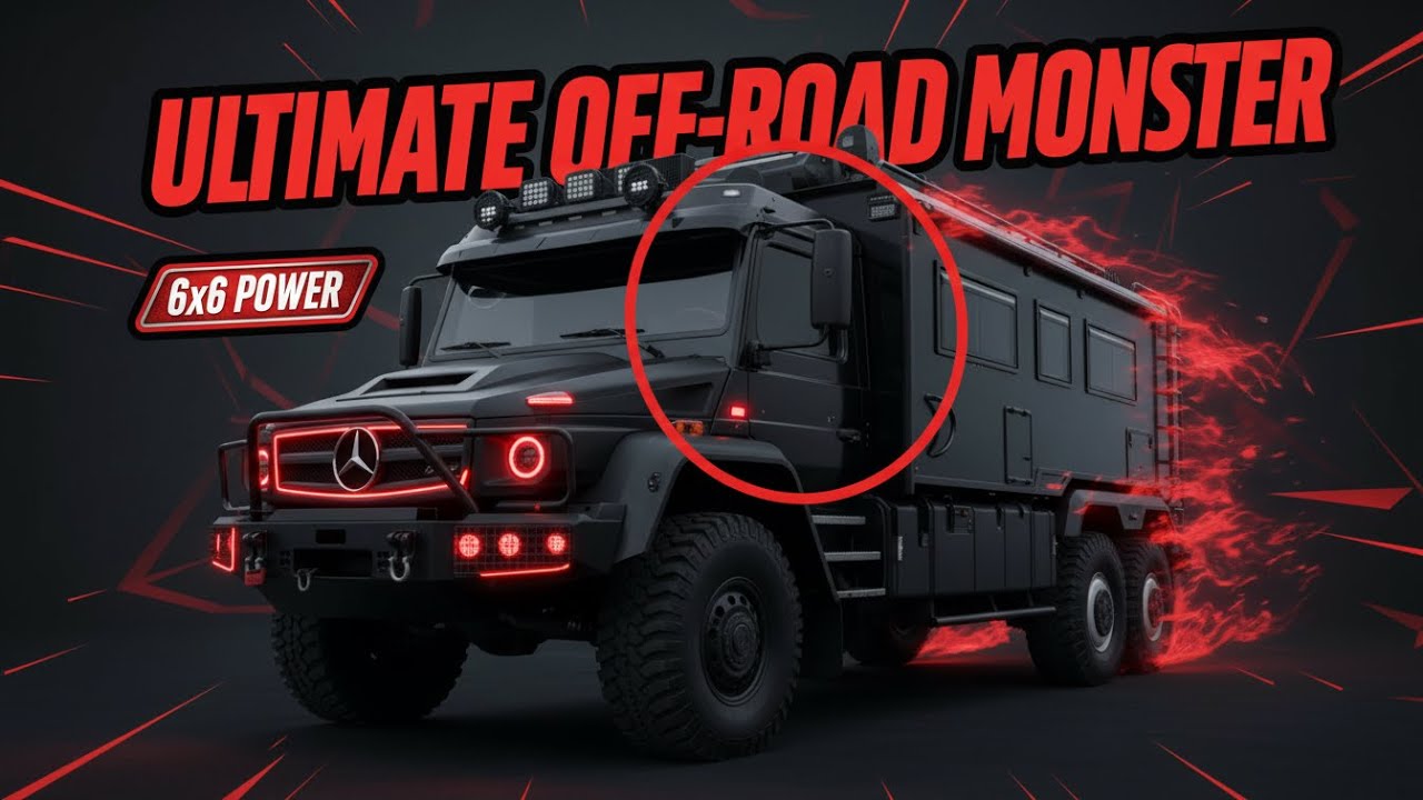 2026 Mercedes Zetros 6x6 - $1 Million Dollar Ultimate Off-Road Beast! Full Review