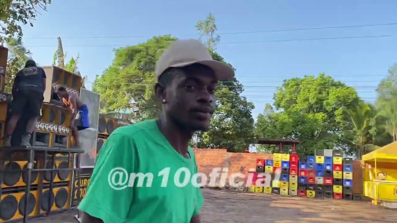 MONTAGEM DA IRIE FM VIP LION OURO MIL EM PEDRO DO ROSÁRIO FESTEJO DE SANTA MARIA CAPIM 