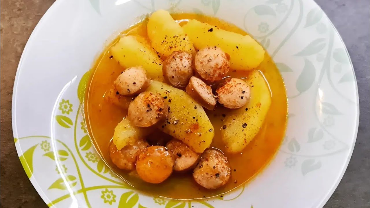 Spezzatino con patate e würstel | piatto *LOW COST* PT.2