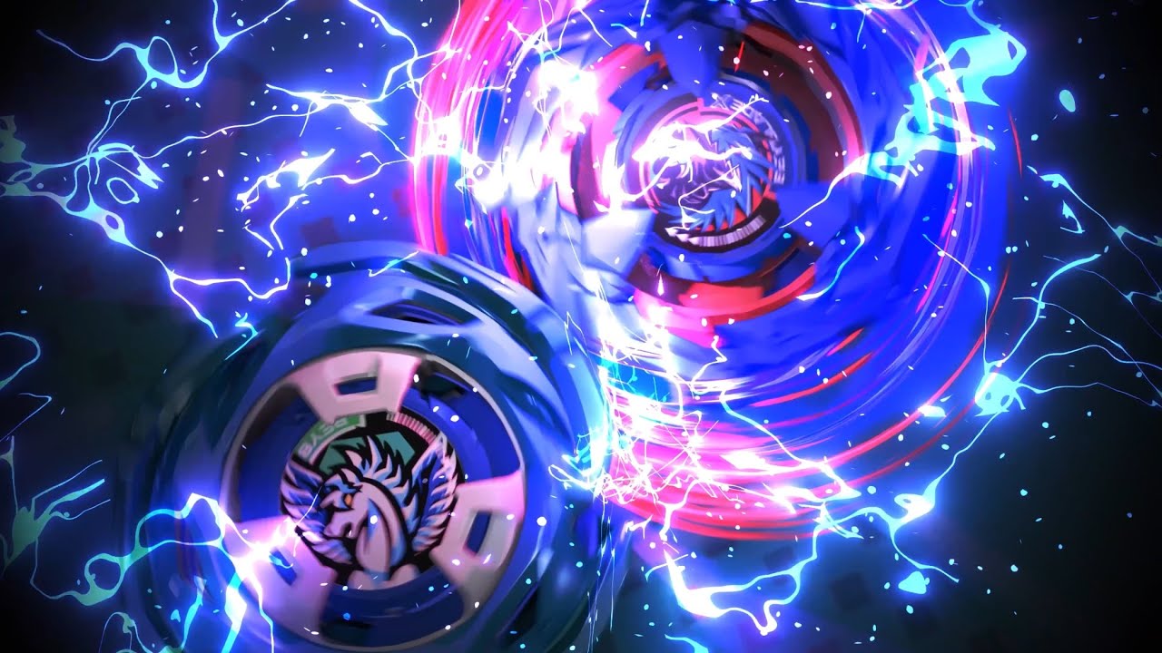 Shiroboshi Omega vs Khrome Ryugu | Beyblade Fan Animation