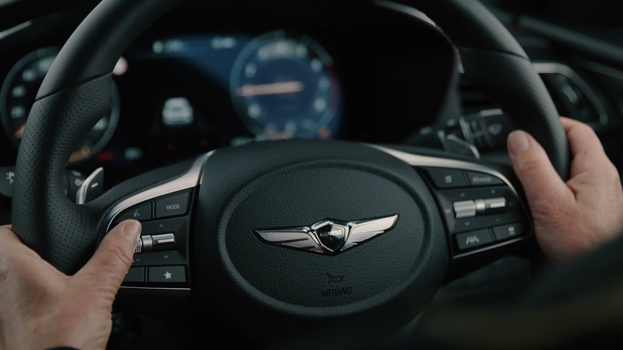 The new Genesis G70 Infotainment System