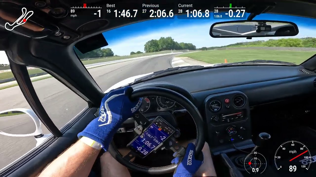 Barber Motorsports Park - NA Miata - 1:46.2