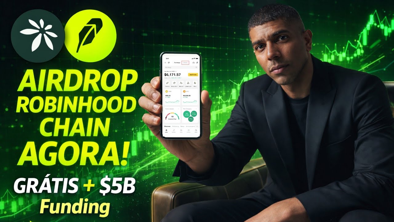 Nova Plataforma Robinhood Chain: Airdrop Testnet AO VIVO! Ganhe Tokens GR&Aacute;TIS (Guia 2026)  