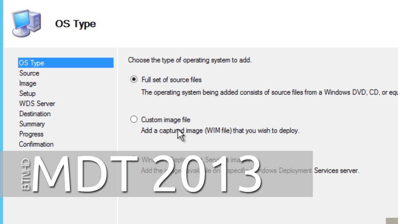 Deploy Windows 10 Reference Capture Image within MDT 2013 Update 1