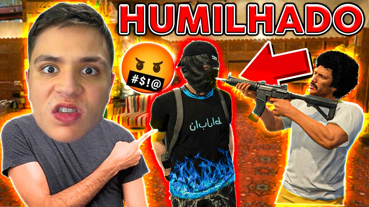 HUMILHEI O CARA MAIS CHATO do GTA RP 🤬 (Paulinho o LOKO)