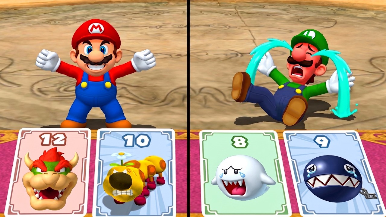 Марио против Луиджи: Великая дуэль! Все дуэльные мини-игры (Mario Party 4&ndash;8)