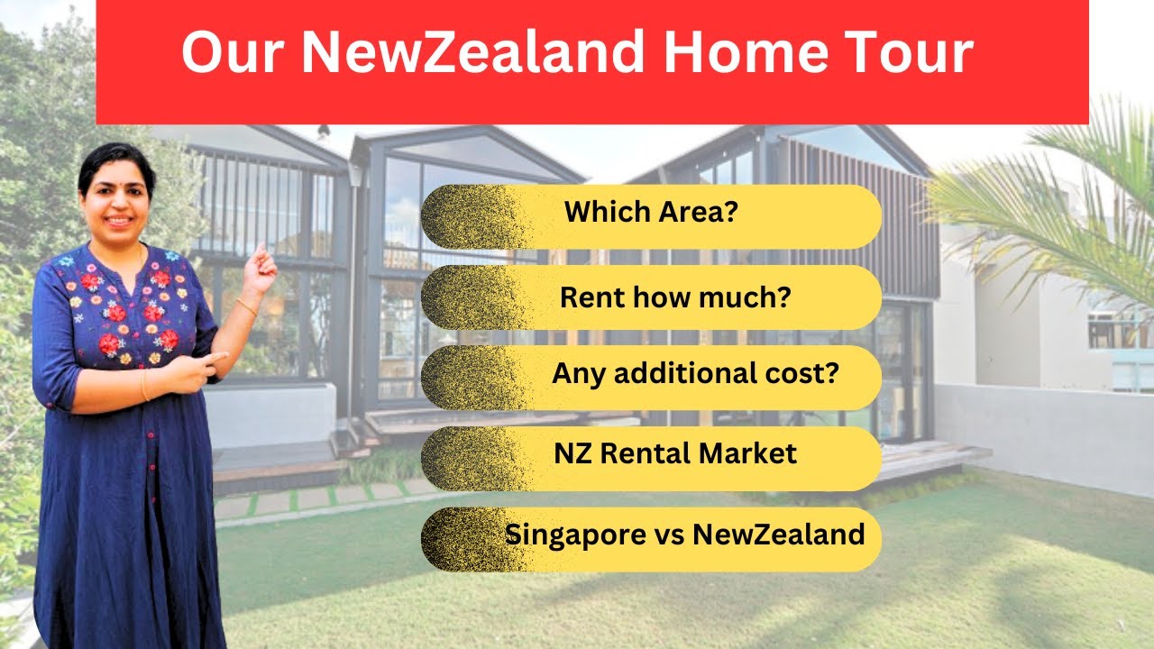 Our NewZealand home tour with rent | Additional cost? | Which area? | NewZealand Tamil
