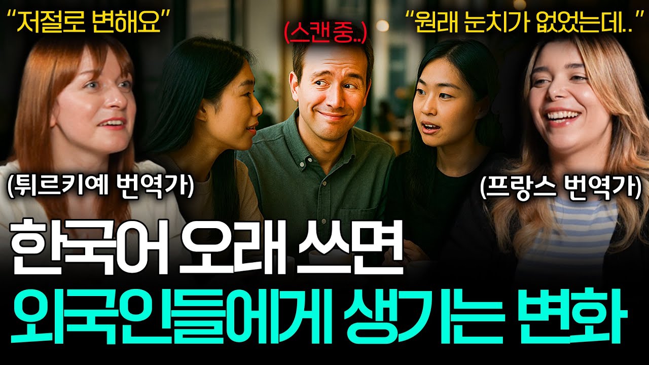 한국어 오래 쓴 외국인들에게 생기는 엄청난 능력 ㄷㄷ.. ㅣ세상을 번역하다📖 EP.19