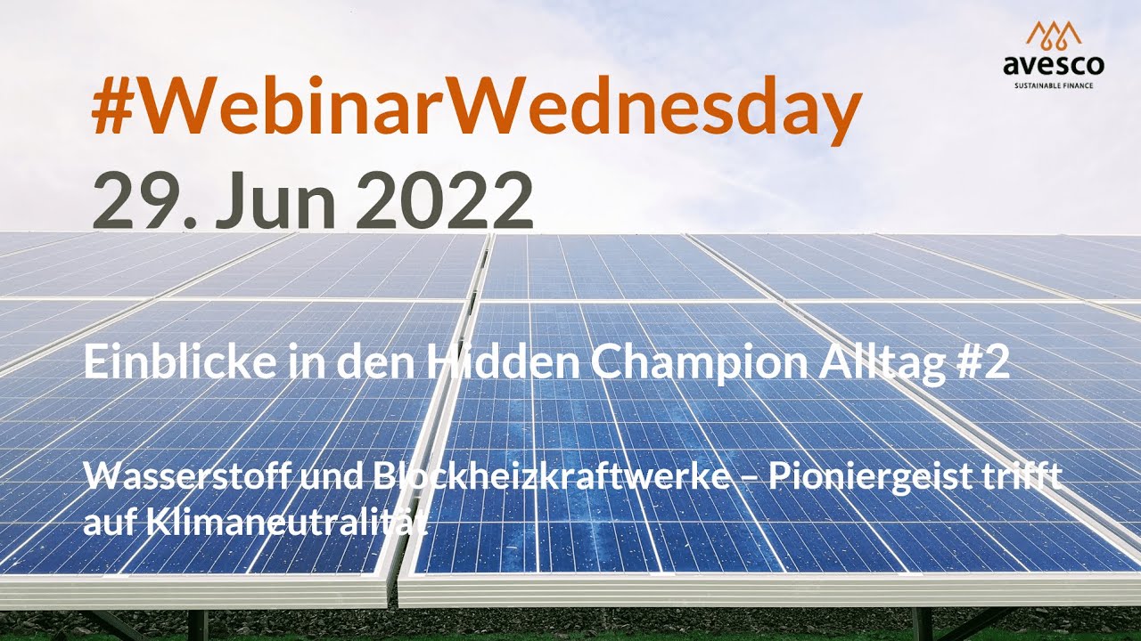 Einblicke in den Hidden Champion Alltag #2: Wasserstoff und Blockheizkraftwerke – 2G Energy AG