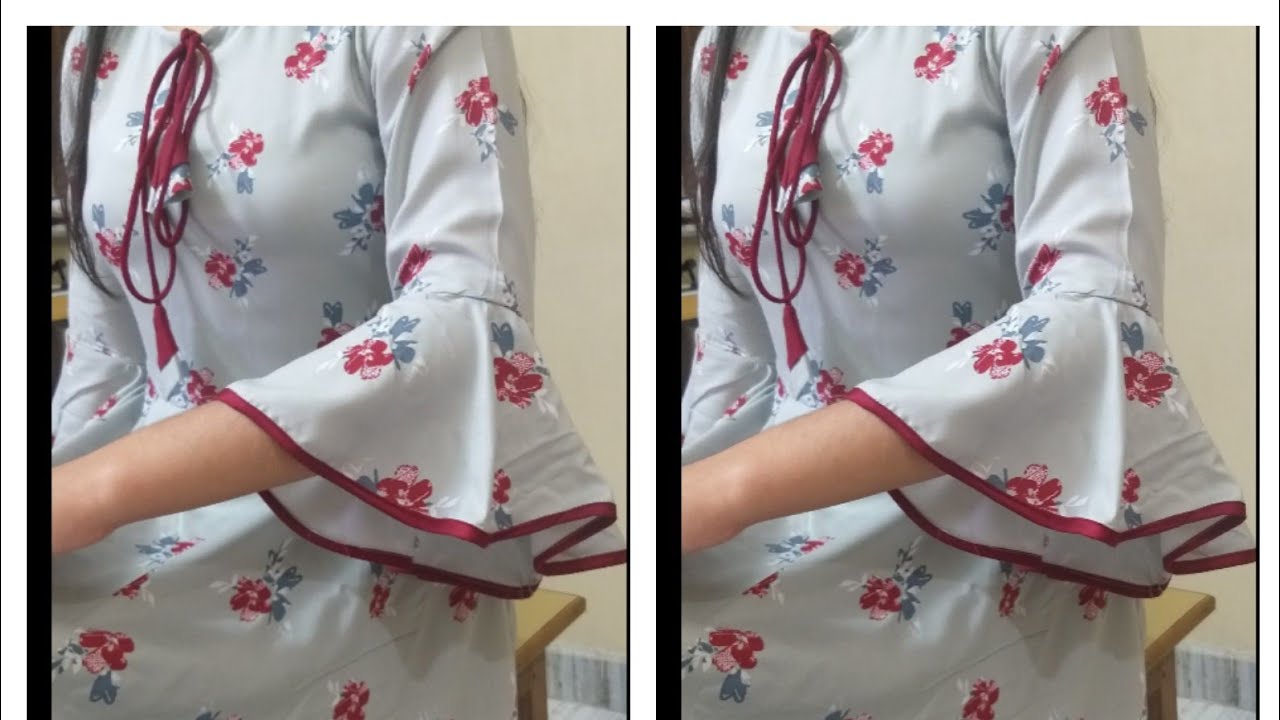 බෙල් අත / bell sleeve
