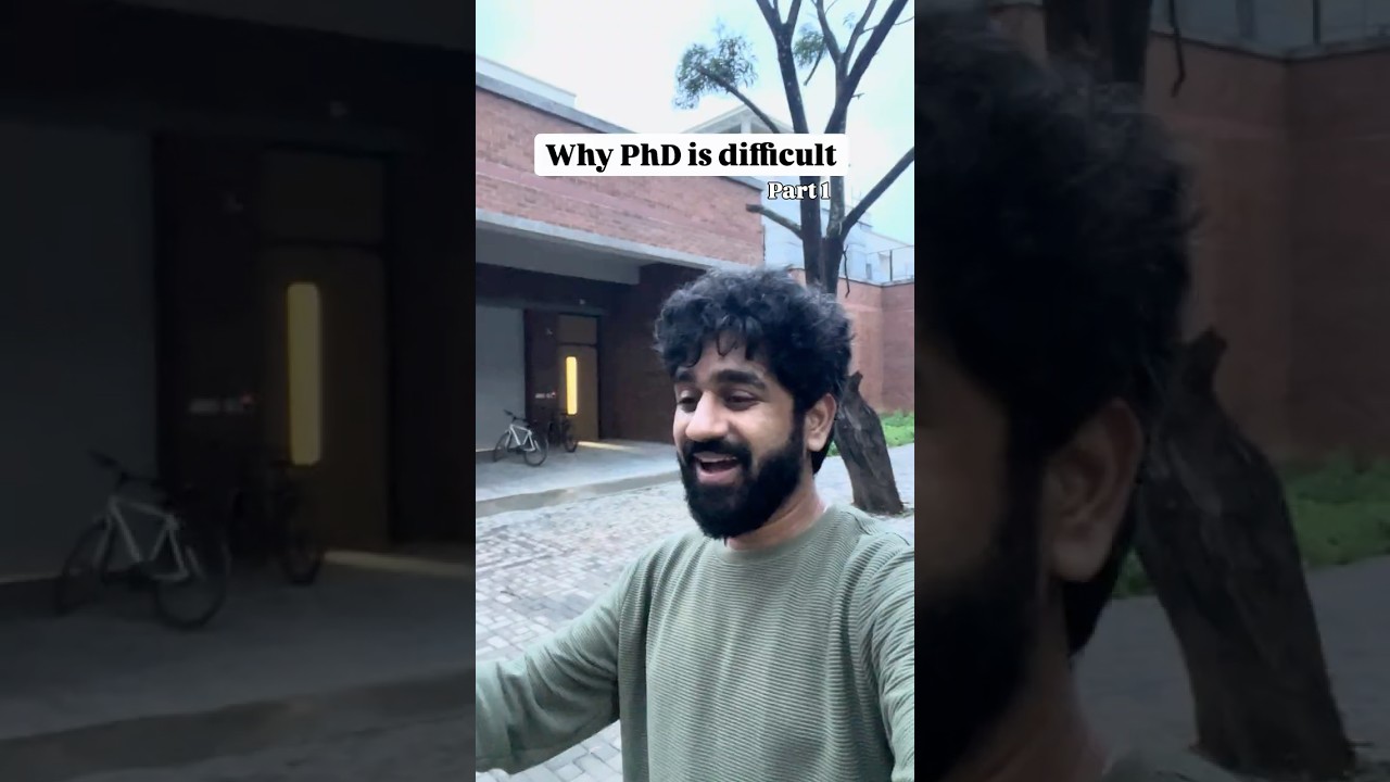 Why research is difficult Ft. All Night Experiment #iisc #phd #research #iit