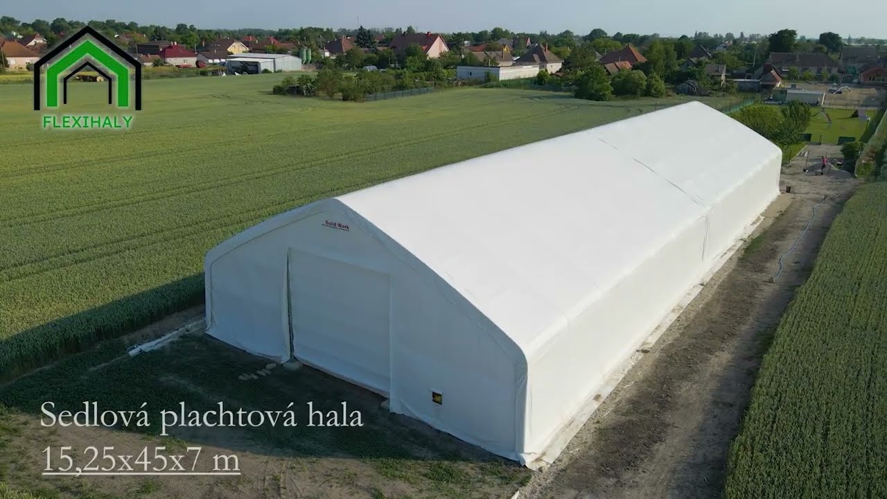 Ukážka Plachtových hál l FLEXIHALY