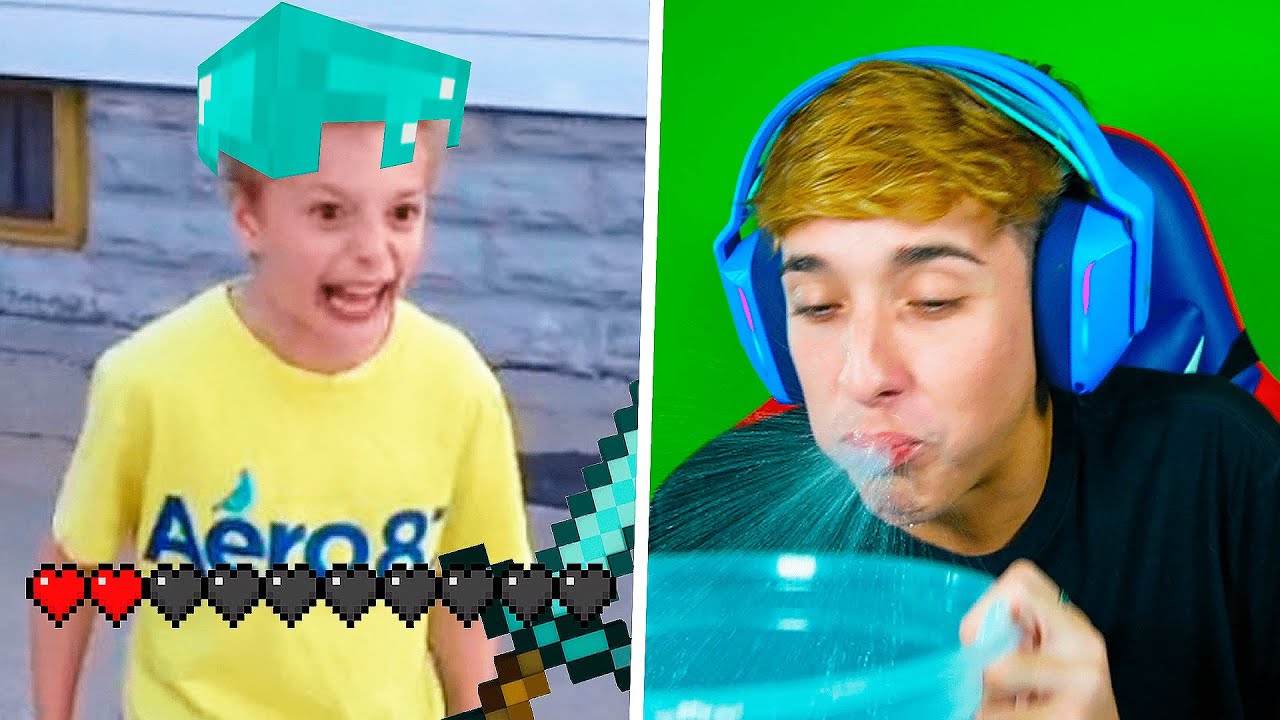 TENTE N&Atilde;O RIR COM &Aacute;GUA NA BOCA (IMPOSSIVEL🤣)