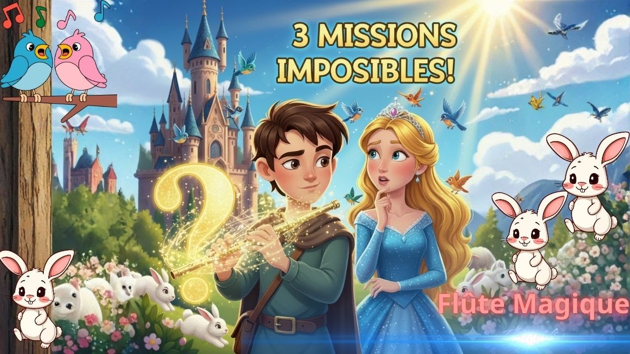 🌟 Загадка принцессы и пастуха: 3 невыполнимые миссии! 👑 Волшебная флейта! 🐑 #загадка #детскиеистории