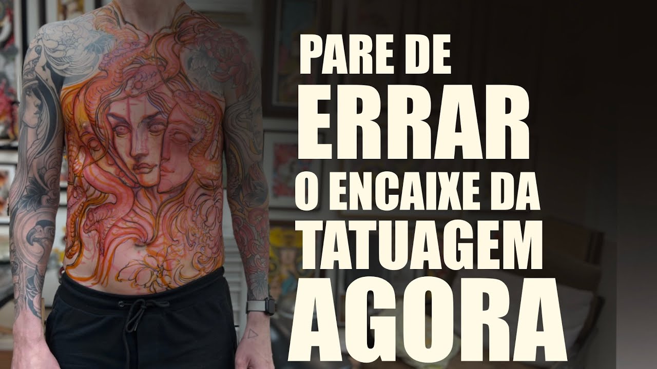 Aprenda como fazer tatuagens com um bom encaixe.