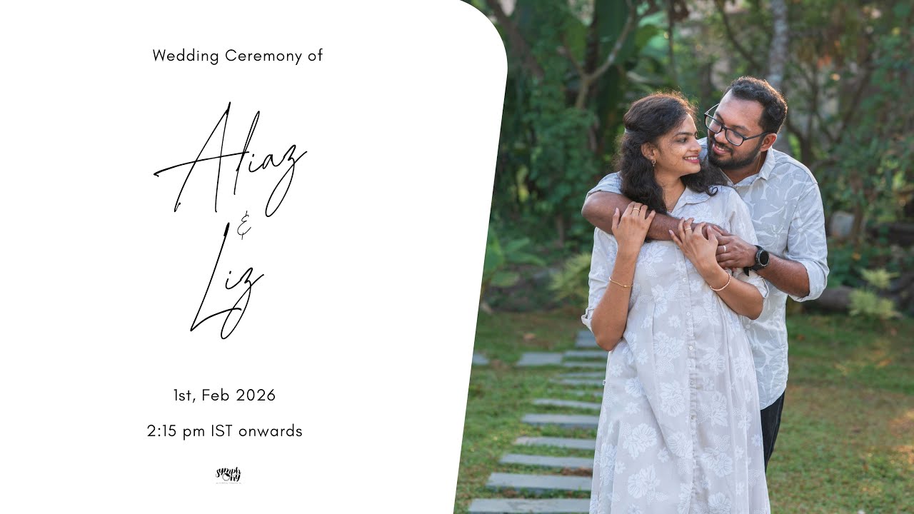 WEDDING CEREMONY | Aliaz & Liz | 1st, Feb 2026