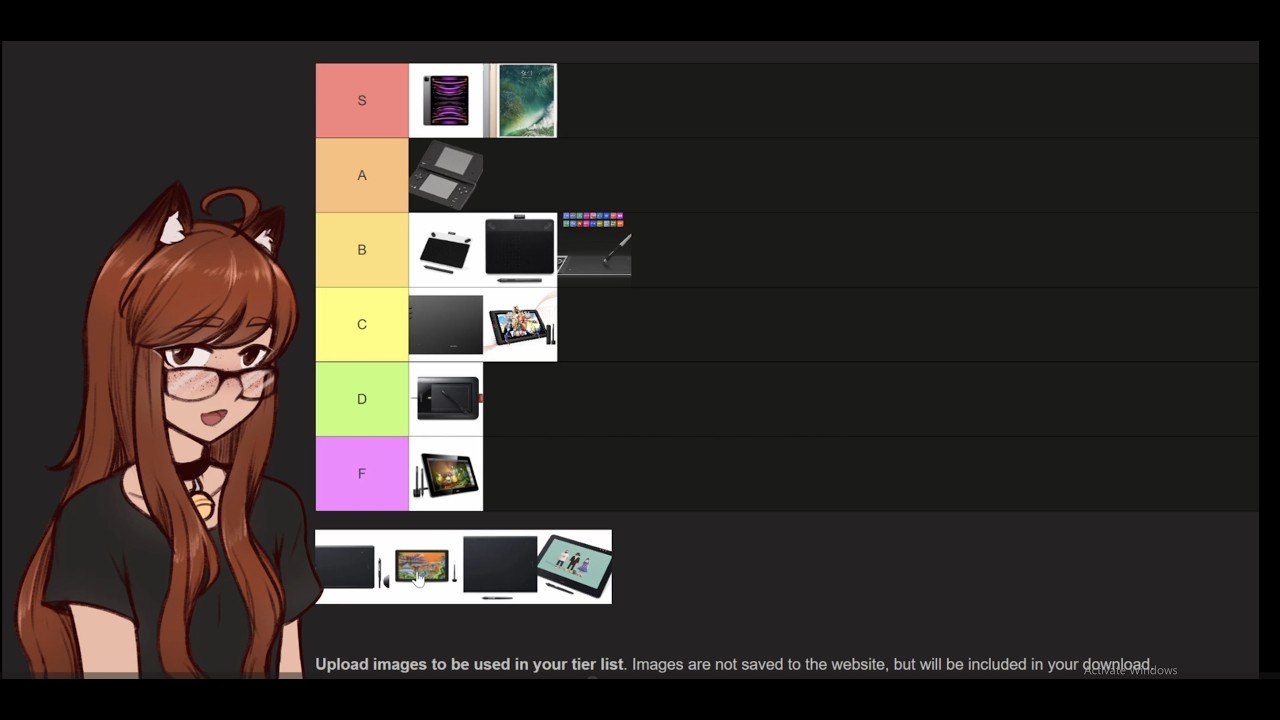 Drawing Tablet Tier List