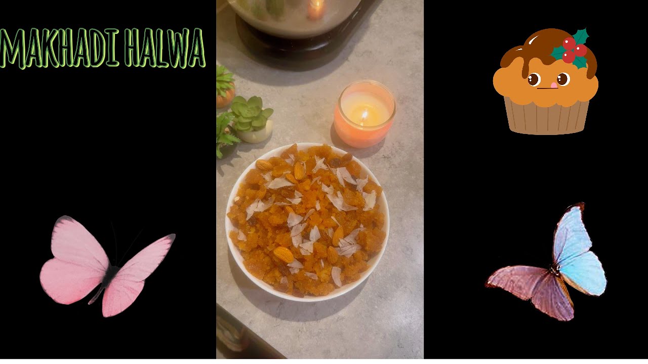 Makhaddi halwa in the making